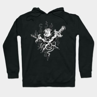 INK FLOWER DAGGERS Hoodie